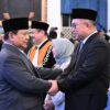 Panglima TNI Hadiri Pengucapan Sumpah Wakil Ketua MA dan Pelantikan Kepala serta Wakil Kepala BRIN di Istana Negara