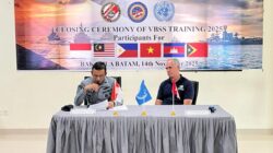 Pelatihan VBSS Tahap VII Bakamla RI–UNODC Resmi Ditutup