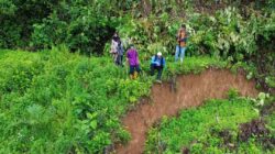 Cuaca Ekstrem Perparah Retakan Bukit Rantau Pauh, Masyarakat Minta Mitigasi Segera Dilakukan