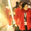 Didampingi Prananda dan Hasto, Megawati Amati Stan Peragaan Busana di Rakernas PDIP