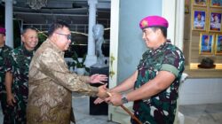 PANGKORMAR TERIMA COURTESY CALL BUPATI TAKALAR SULAWESI SELATAN*