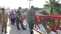 Jembatan Bailey Besilam–Banjaran Raya Rampung, Mobilitas Warga Langkat Kembali Normal*