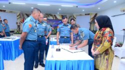 SECARA KOLEKTIF, KORPS MARINIR TNI AL IKUTI PENANDATANGANAN KONTRAK PENGADAAN BARANG DAN JASA*