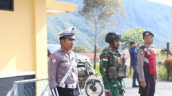 Kodim 1714/PJ Berpartisipasi Dalam Apel Gelar Pasukan Operasi Keselamatan Noken 2026 di Polres/PJ.