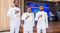 PANGKORMAR HADIRI UPACARA PRASETYA PERWIRA DIKTUKPA KHUSUS TNI AL TA 2026, DUA PRAJURIT MARINIR BERPRESTASI RESMI DILANTIK