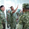 Wakil Panglima TNI Dampingi Menhan RI Kunjungi Yonif TP 852/ABY
