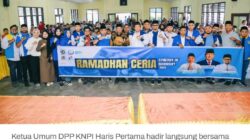 Haris Pertama Pimpin Aksi Kemanusiaan KNPI, Ratusan Anak Korban Banjir Aceh Terima Santunan