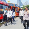 Kapolri Melepas Pemudik Gratis 4.009 Penumpang