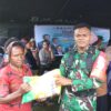TNI dan Bulog Bersinergi, Hadirkan Program Pangan Murah Beras Dukung Swasembada Pangan di Kab. Puncak Jaya