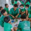 TOMS Indonesia Bagikan 150 Pasang Sepatu dan Buku untuk Anak-Anak di Yayasan Peduli Anak