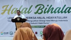 Hidayatullah Halal Bihalal “Merajut Silaturahim, Menguatkan Sinergi Halal Menuju Indonesia Pusat Industri Halal Dunia.”