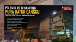 Polemik Pembangunan Rumah Sakit di Samping Pura Batur Canggu Bali Memanas, Mirisnya, Aktivitas Proyek Tetap Berjalan